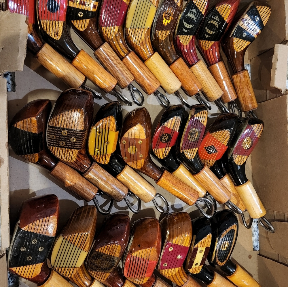 Golf Club Bottle opener made with Jack Nicklaus Vintage wood golf club